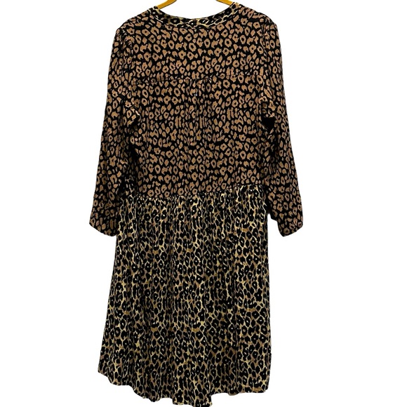 NEW Maeve by Anthropologie Juno Leopard Dress, Size Medium - Picture 4 of 7